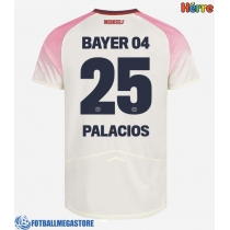 Fotballdrakt Herre Bayer Leverkusen Exequiel Palacios #25 Bortedrakt 2025-26 Kortermet